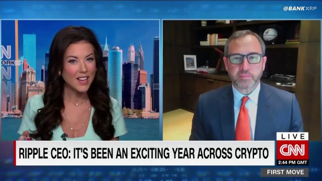 Brad Garlinghouse na CNN: Ripple, XRP e Transações Bancárias