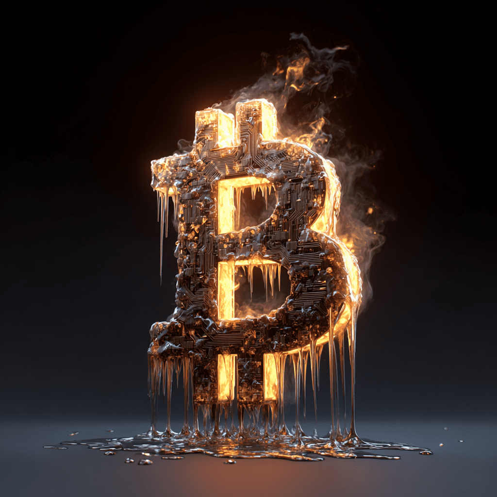 Bitcoin Derrete e Arrasta Preço das Altcoins